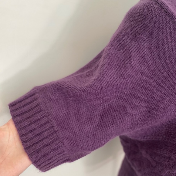 NWT Fenn Wright Manson Cable Wool/Angora Cardigan - Picture 6 of 13